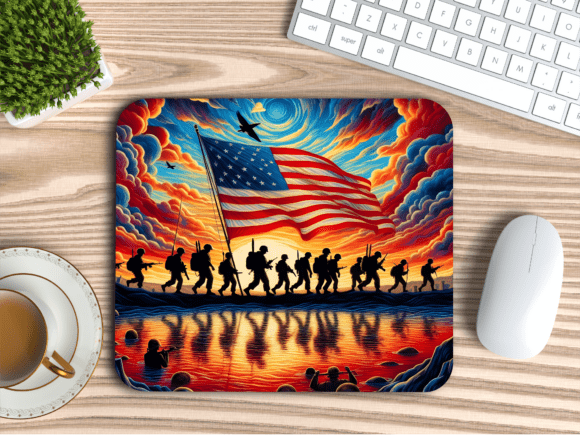 Download Military Soldier Silhouette Mousepad PNG - Mousepad Collection