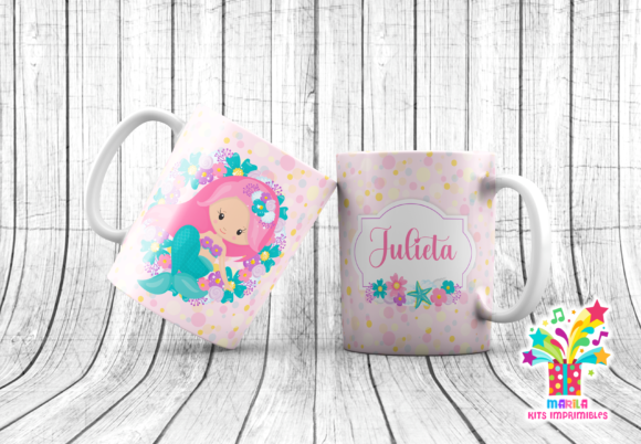 Download Mermaid Mug Sublimation Designs - Premium Resources