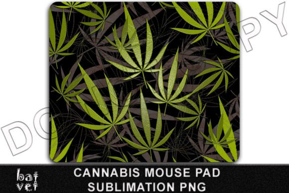 Download Cannabis Mousepad PNG | Marijuana Design - Mousepad Collection